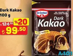 DR. OETKER KAKAO 100 G fiyat ve kampanya bilgisi